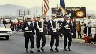 Albuquerque New Mexico Parade Christmas 1960 and Summer 1961 With High School ROTC - Native American