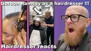 How funny is this Hair fails and wins compilation?  Hairdresser reacts to Hair Fails #hair #beauty