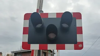 Antrim station level crossing (co.antrim) 26/4/23