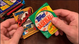 EXCELLENT HIT in Junk Wax Genius #252: 1987 Topps & 1987 Donruss #vintagebaseballcards