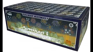Premium Verbund Funke Supernaut 1  0 Uhr Brett zum Jahreswechsel Feuerwerk Finale Silvester