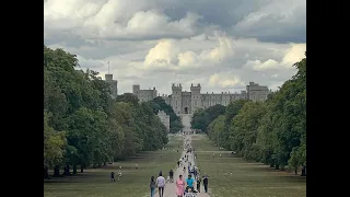 Windsor Castle and The Windsor Town. The Queen's Royal Residence, England 2022. Travel Ideas