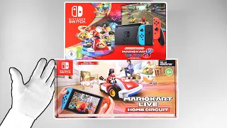Unboxing MARIO KART Live Home Circuit, Mario Kart 8 Deluxe Nintendo Switch Console