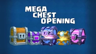 MEGA CHEST OPENING :: LEGENDARY DROP :: Clash Royale Romania