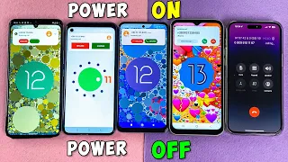 iPhone PM 14 + Nokia G31 + Xiaomi RN11 + OPPO A54 + Samsung A14 Voice Conference Calls