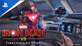 Marvel's Iron Man VR | Tinkering As Tony (Behind The Scenes) | PS VR