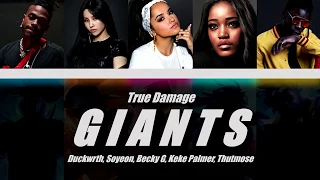 TRUE DAMAGE - GIANTS (ft. Soyeon, Becky G, Keke Palmer, Thutmose, Duckwrth) [COLOR CODED LYRICS]