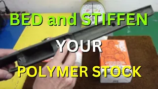 Bedding and Stiffening a Composite Polymer Stock