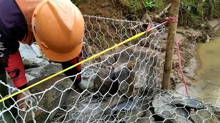 Cara Memasang Bronjong Dengan Benar - Gabion Structures