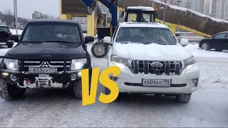 Toyota New PRADO vs Mitsubishi Pajero 4