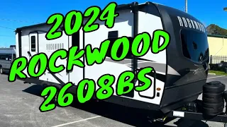 NEW 2024 ROCKWOOD ULTRA LITE 2608BS TRAVEL TRAILER FOREST RIVER Dodd RV FRONT KITCHEN SHOW