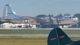 B-29s Doc and FiFi taking off