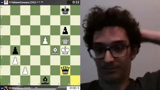 When You Decline The Draw Against Fabi & He Just Checkmates You