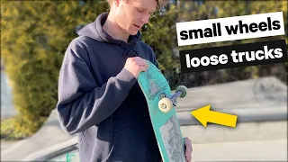 Letting my Friends try my Skateboard