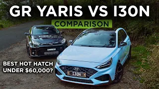 Hyundai i30N DCT vs. Toyota GR Yaris Review: Who makes the hotter hatchback? | ProductReview Cars