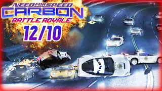 САМАЯ ЭПИЧНАЯ ПОГОНЯ ЗА ВСЮ ИСТОРИЮ NFS Carbon Battle Royale