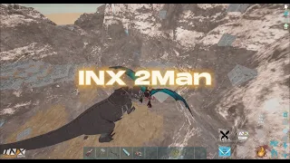 Online Wiping Hakuna and Highlights! | Ark Unofficial PVP | INX 2Man