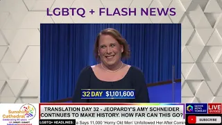 TRANSlation Day 32 - Jeopardy's Amy Schneider Continues To Make History