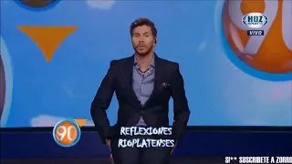 OSCAR RUGGERI PELEA EN VIVO CON EL "POLLO" VIGNOLO (HD)