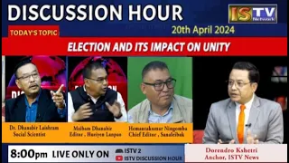 DISCUSSION HOUR  20TH APRIL 2024, TOPIC : ELECTION AND ITS IMPACT ON UNITY