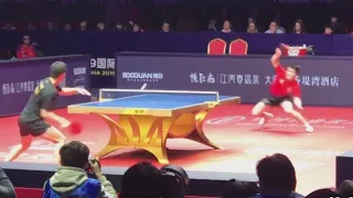 Unbelievable Point There! Ma Long vs Fan Zhendong 🔥 | Table Tennis