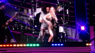 Spice Girls band play their solo songs and Adele (who was in the crowd) - Wembley Stadium Live