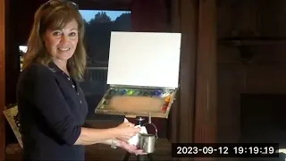 Cindy Baron Oil Demonstration September 12th Member Meeting