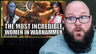 The 5 Best Female Characters in Warhammer 40k | Accolonn Reacts to Majorkill