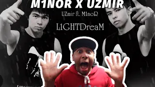 M1NOR FT UZMIR L1GHTDREAM  INFRA DIG! REACTION!! 🔥🔥🇺🇿🇺🇿 LETS GOO THIS GOO LIT!🔥 UZBEK RAP!