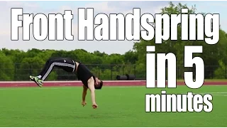 Learn Front Handspring in 5 Minutes | ASAP