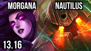 MORGANA & Ezreal vs NAUTILUS & Samira (SUP) | Rank 7 Morg, 1/2/11 | TR Challenger | 13.16