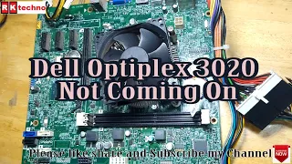 Dell OptiPlex 3020 Not Coming on | Amber light not on | R.K. techno | Dell Desktop No Power