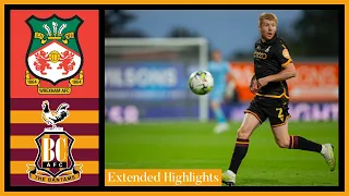 EXTENDED HIGHLIGHTS: Wrexham v Bradford City