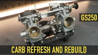 Suzuki GS250 - Part 10 - Carb Rebuild & Refresh