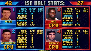 NBA Jam: Cleveland Cavaliers Vs. Miami Heat (Mark Price: 78 Pts. & 31 Steals) Buzzer Beater!! (MAME)