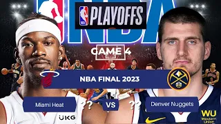 Miami Heat vs. Denver Nuggets Full Game 4 Highlights  June 9  2023 NBA Finals