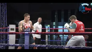 Fight of the Legends - Matt Thomas (USA) vs Carl Strugnell (UK)  Chessboxing Light with no Helmets