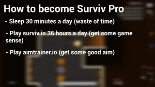 How to become  a surviv.io pro | surviv.io | Summit memes