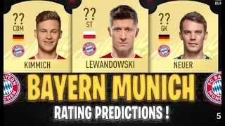 FIFA 22/ BAYERN MUNICH PLAYER RATINGS!! FT LEWA, KIMMICH NEUER ...