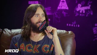 Jared Leto Discusses New Thirty Seconds To Mars Album with Nicole Alvarez
