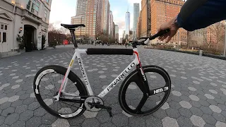 FIXED GEAR | DOING DELIVERIES ON MY PINARELLO TRACK BIKE PART 14