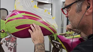 Rolling Art Custom Paint - Building a Custom Pink Fade 2024 "Harley-Davidson" Street Glide