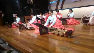 Концерт традиционной корейской музыки, Нанге, Ёндон, Южная Корея