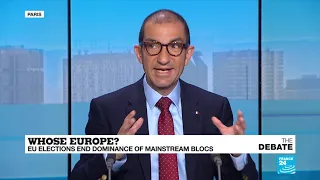European elections: 'The eurosceptics are very important in the new EU parliament'