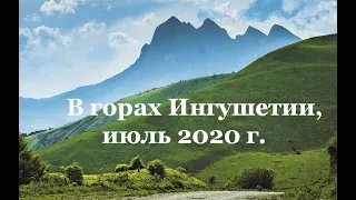 НАШИД (на чеченском).  В горах Ингушетии, июль 2020 г.