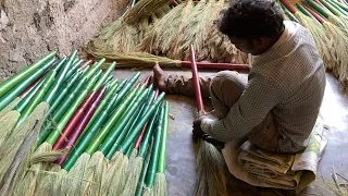 How its Made - Grass Broom Stick/ Thudaipam/Sweeping Stick