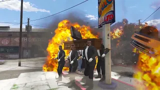 GTA 5  Coffin Dance Meme Funny Fails Crazy Moments #2 // Crazy fails