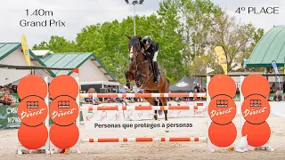 4º place | 1.40m Grand Prix w/ Dinamyc de Carthina Z - CSN5* LNS Valladolid