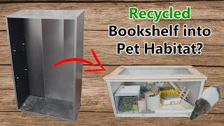 Modern DIY Wood Mouse Habitat | Recycle Build (Humble Hands) Ep. 1