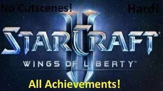 Starcraft 2 Zero Hour - Hard Guide - All Achievements!